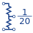 Attenuation: 20 x